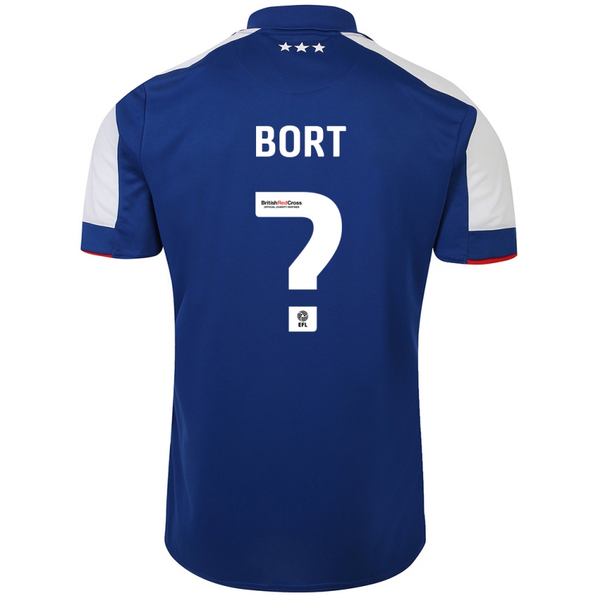 Kinderen Antoni Bort #0 Blauw Thuisshirt Thuistenue 2023/24 T-Shirt