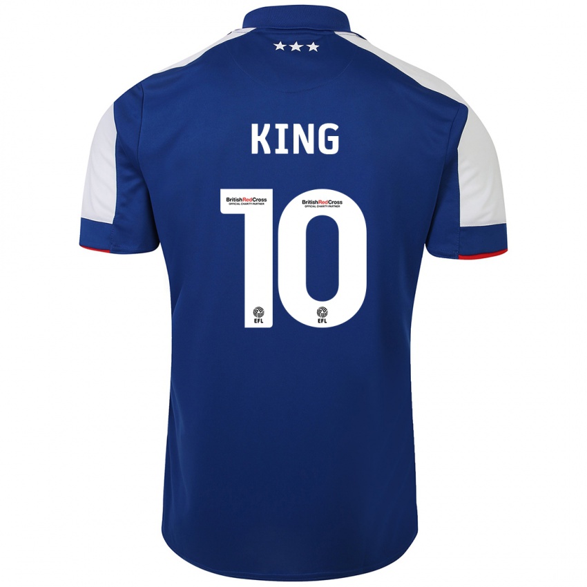 Kinderen Eloise King #10 Blauw Thuisshirt Thuistenue 2023/24 T-Shirt