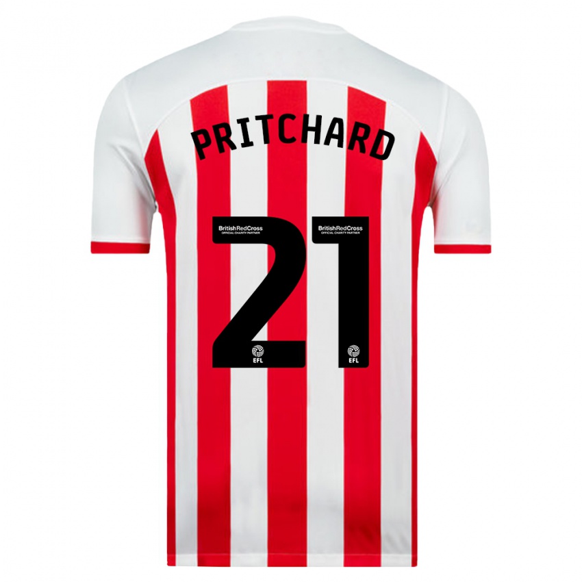 Kinderen Alex Pritchard #21 Wit Thuisshirt Thuistenue 2023/24 T-Shirt