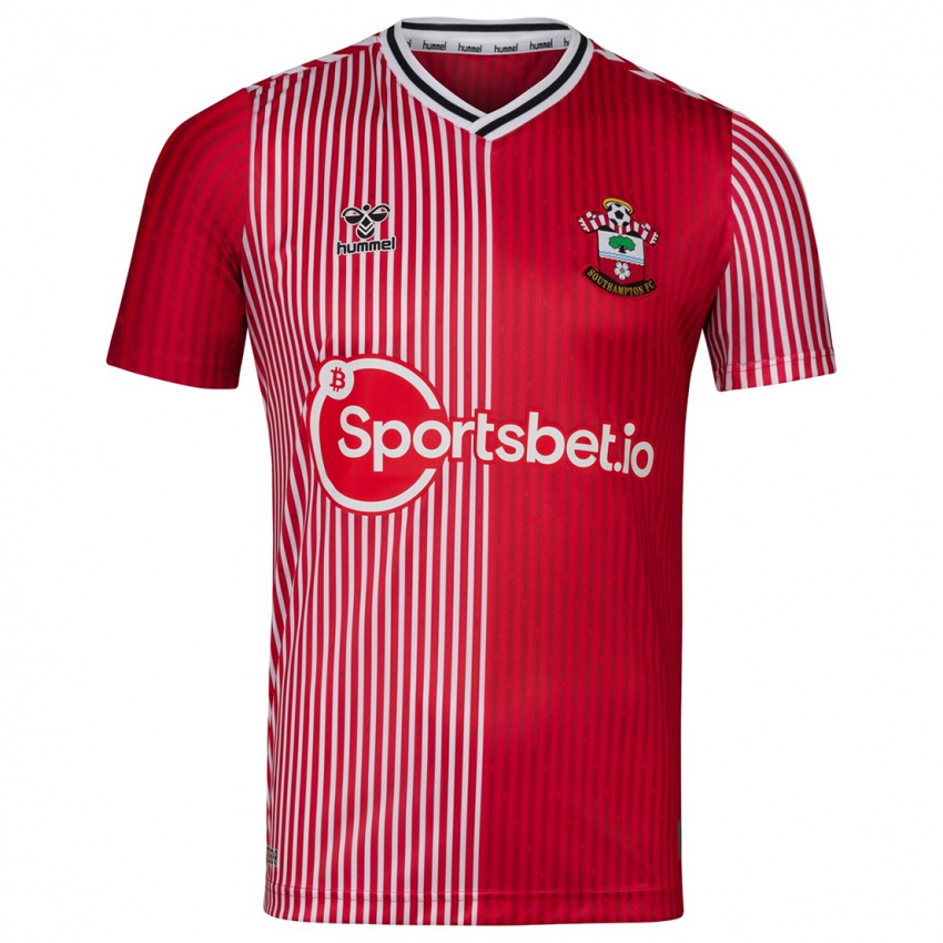 Kinderen Lewis Marcel #0 Rood Thuisshirt Thuistenue 2023/24 T-Shirt