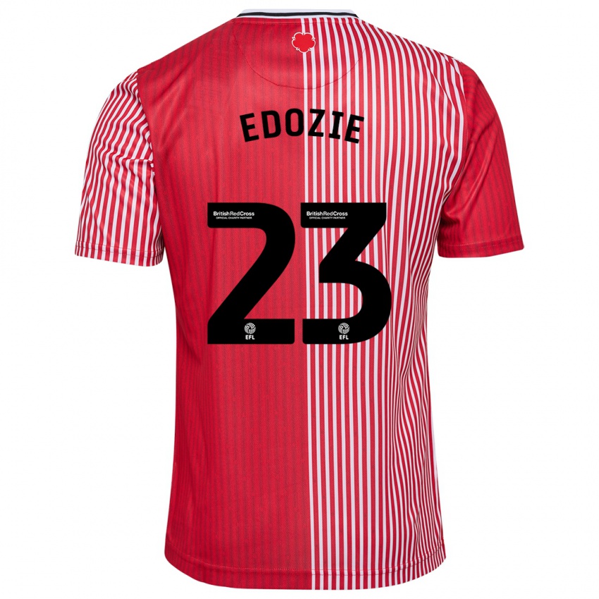 Kinderen Samuel Edozie #23 Rood Thuisshirt Thuistenue 2023/24 T-Shirt