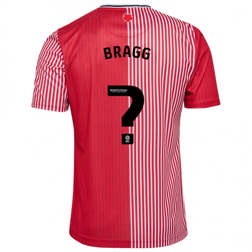 Kinderen Cameron Bragg #0 Rood Thuisshirt Thuistenue 2023/24 T-Shirt