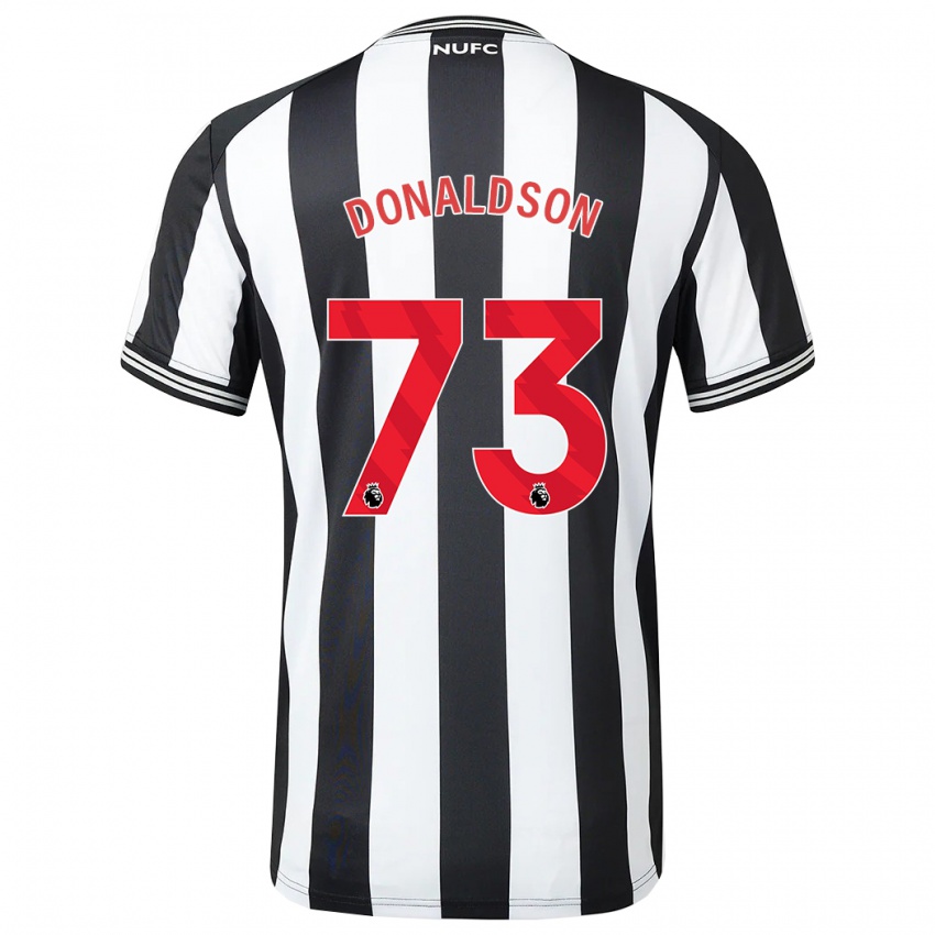 Kinderen Josh Donaldson #73 Zwart Wit Thuisshirt Thuistenue 2023/24 T-Shirt