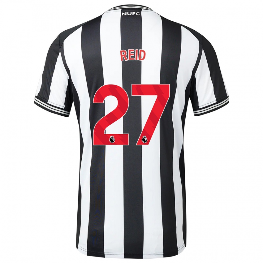 Kinderen Hannah Reid #27 Zwart Wit Thuisshirt Thuistenue 2023/24 T-Shirt
