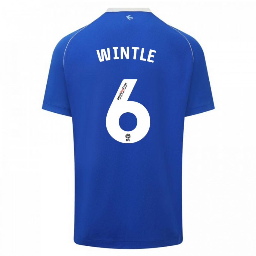 Kinderen Ryan Wintle #6 Blauw Thuisshirt Thuistenue 2023/24 T-Shirt