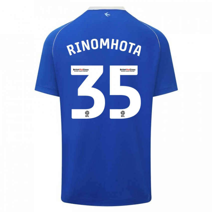 Kinderen Andy Rinomhota #35 Blauw Thuisshirt Thuistenue 2023/24 T-Shirt