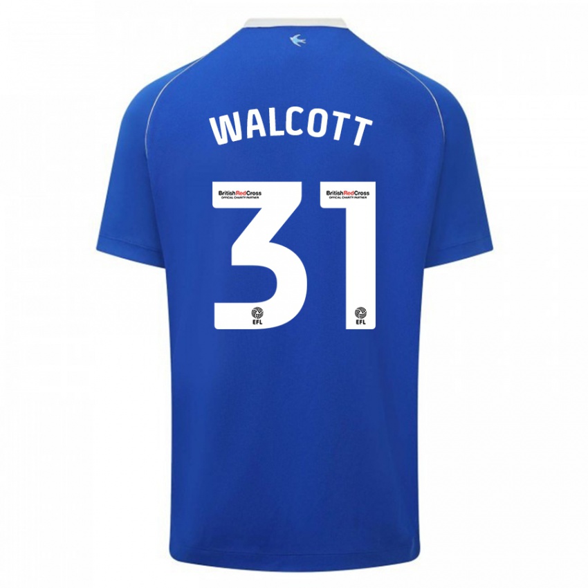 Kinderen Malachi Fagan Walcott #31 Blauw Thuisshirt Thuistenue 2023/24 T-Shirt