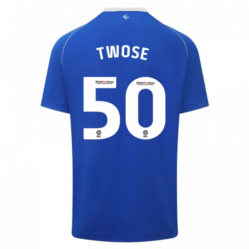 Kinderen Cody Twose #50 Blauw Thuisshirt Thuistenue 2023/24 T-Shirt