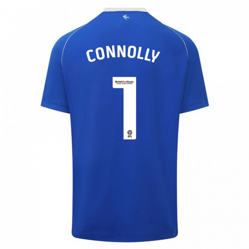 Kinderen Daisy Connolly #1 Blauw Thuisshirt Thuistenue 2023/24 T-Shirt