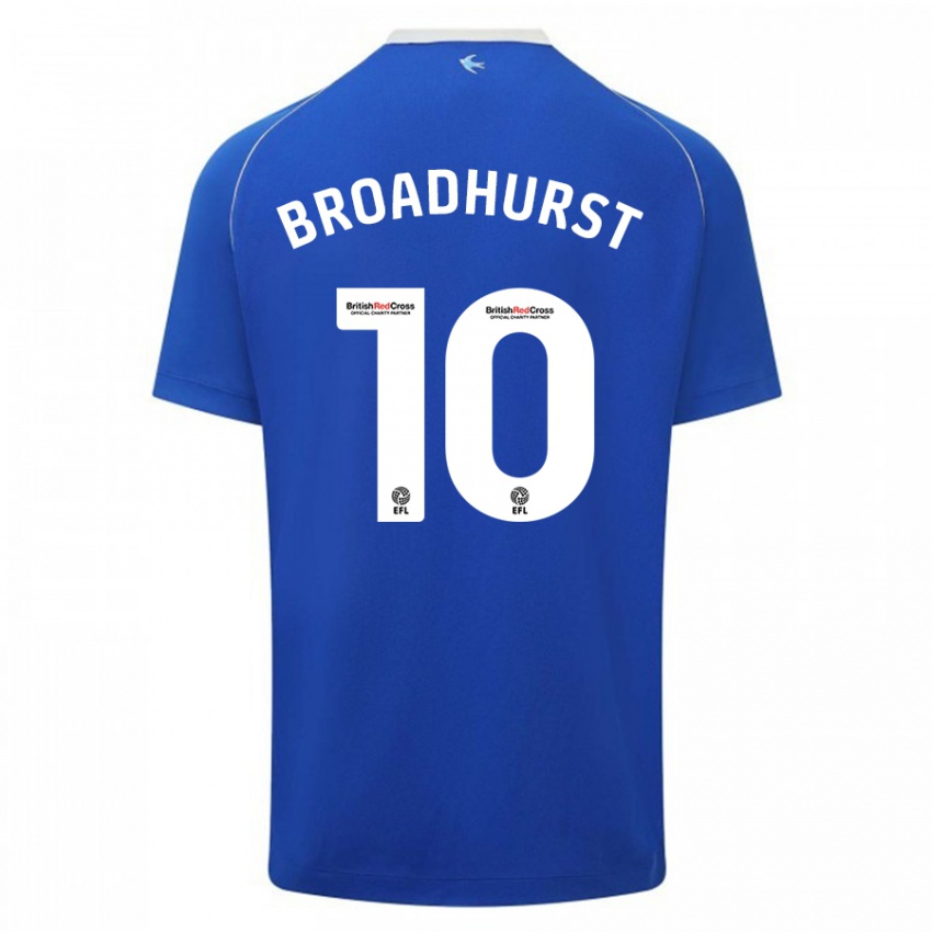 Kinderen Danielle Broadhurst #10 Blauw Thuisshirt Thuistenue 2023/24 T-Shirt