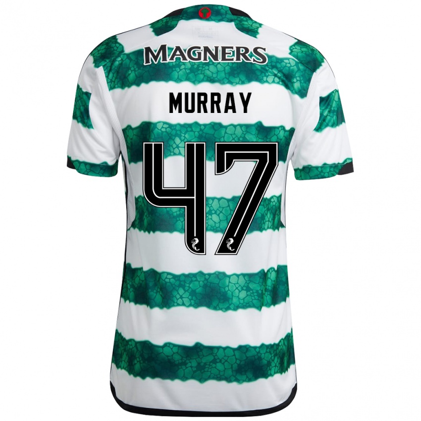 Kinderen Dane Murray #47 Groente Thuisshirt Thuistenue 2023/24 T-Shirt