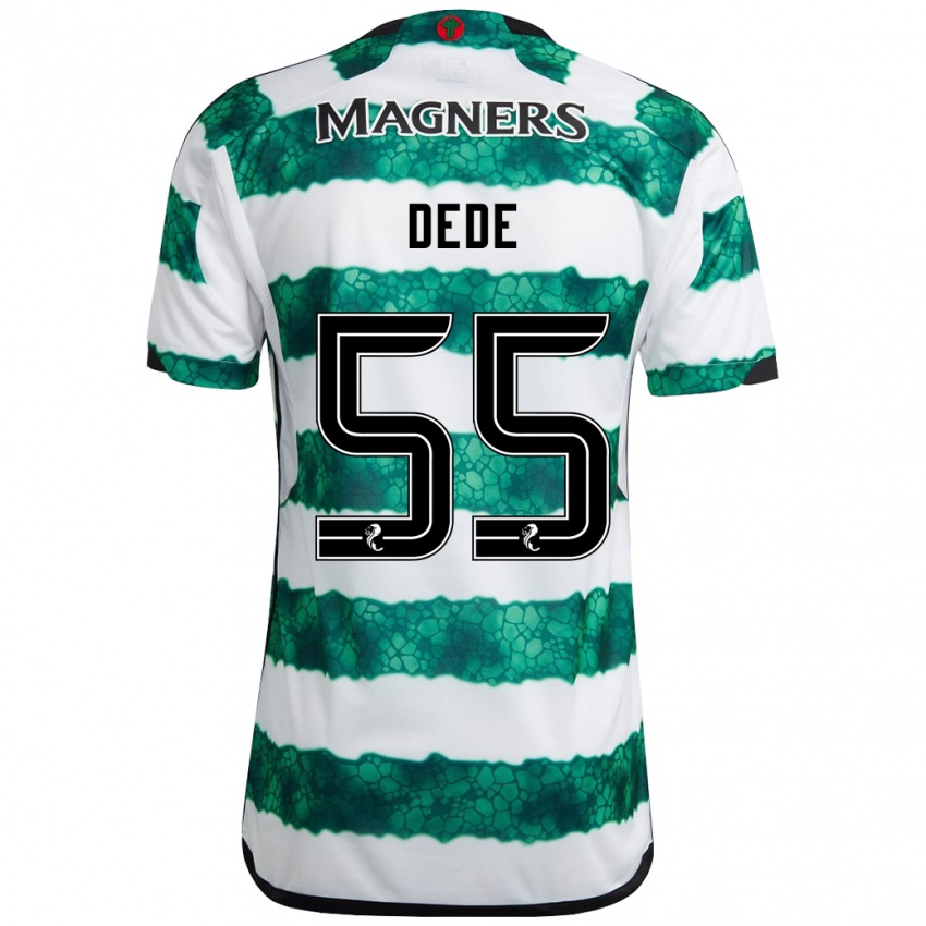 Kinderen Josh Dede #55 Groente Thuisshirt Thuistenue 2023/24 T-Shirt