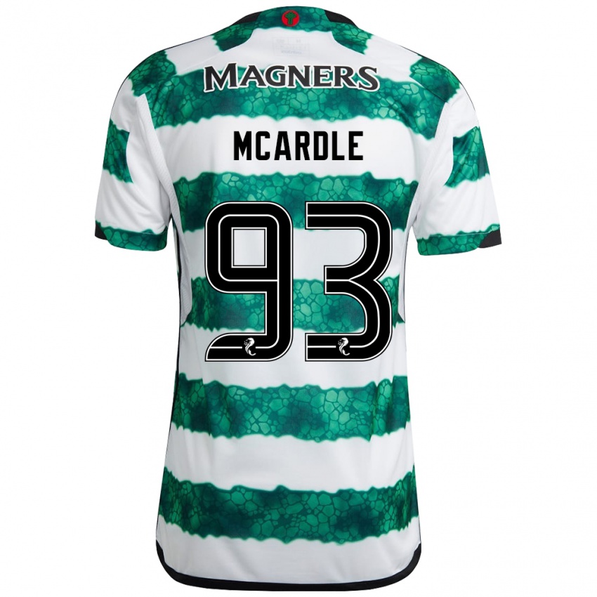 Kinderen Sean Mcardle #93 Groente Thuisshirt Thuistenue 2023/24 T-Shirt