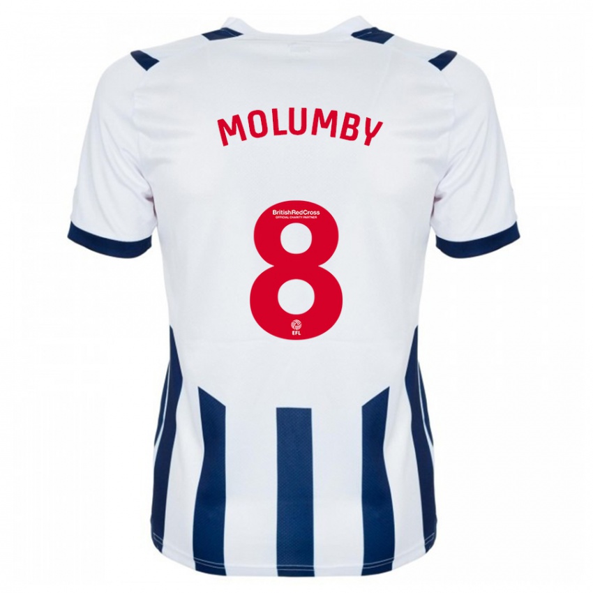 Kinderen Jayson Molumby #8 Wit Thuisshirt Thuistenue 2023/24 T-Shirt