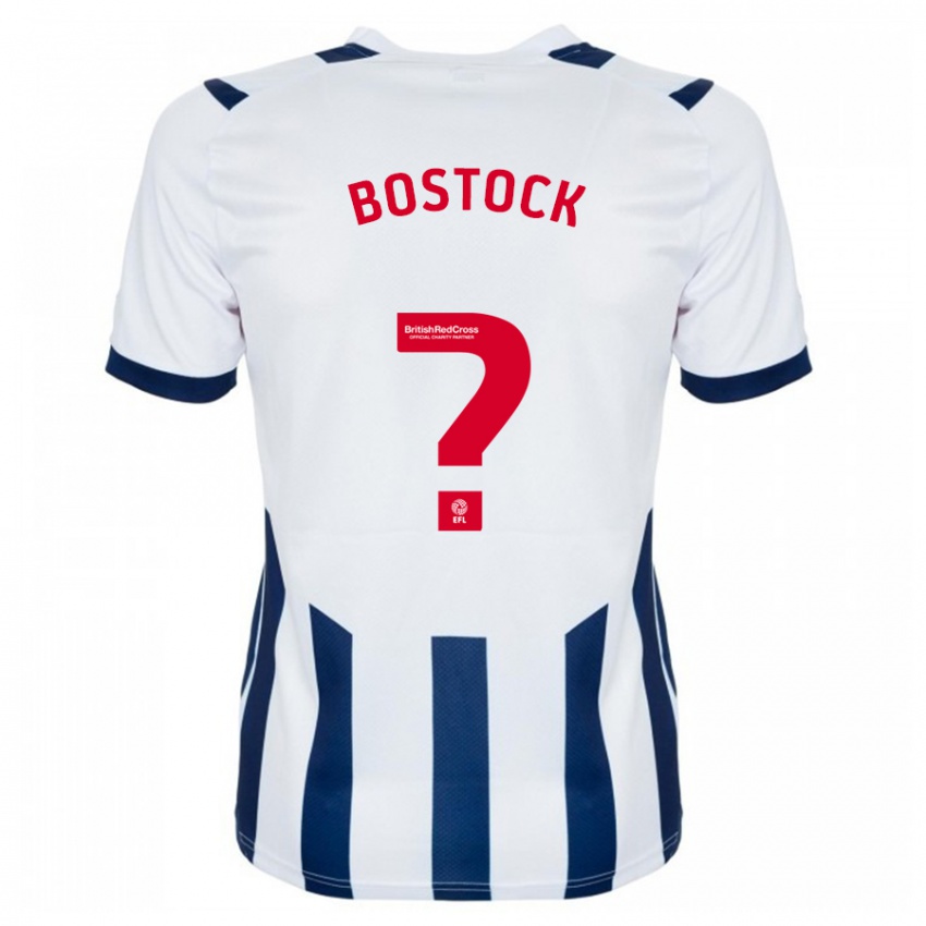 Kinderen Oliver Bostock #0 Wit Thuisshirt Thuistenue 2023/24 T-Shirt