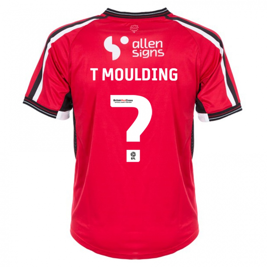 Kinderen Ella Thompson-Moulding #0 Rood Thuisshirt Thuistenue 2023/24 T-Shirt