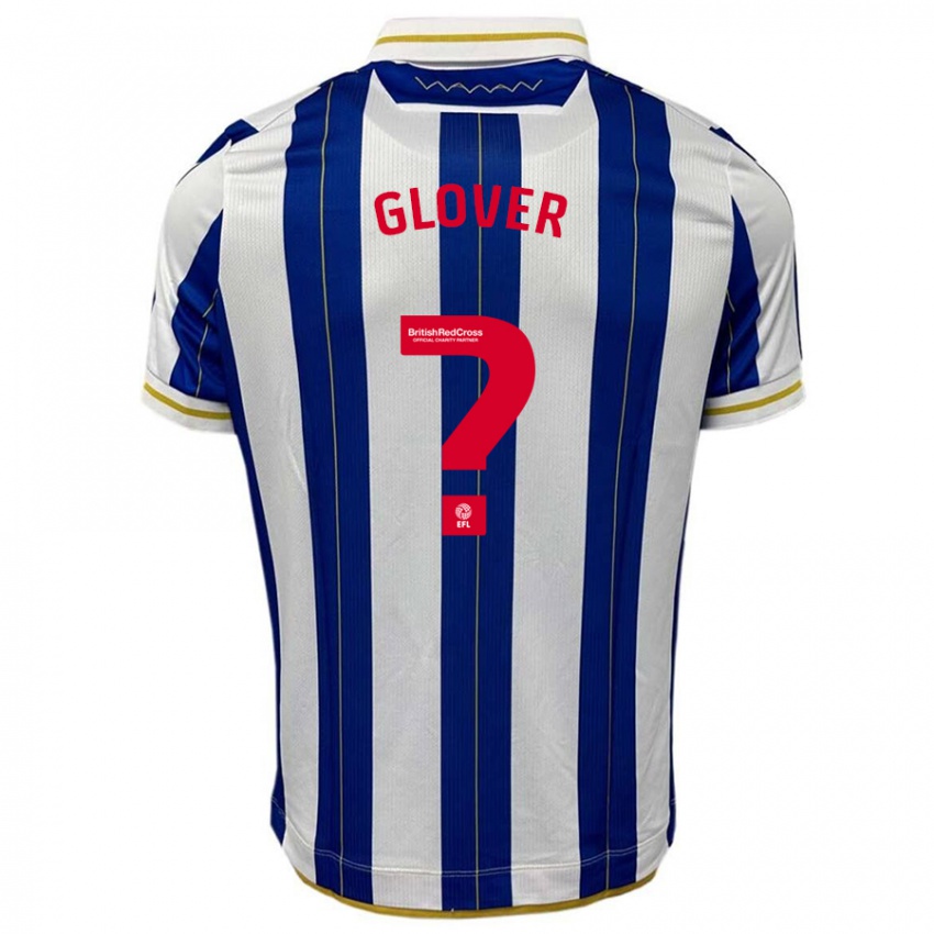 Kinderen Jay Glover #0 Blauw Wit Thuisshirt Thuistenue 2023/24 T-Shirt