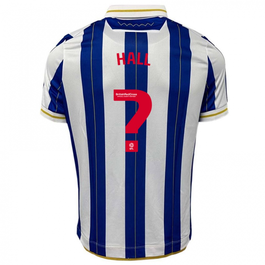 Kinderen Jack Hall #0 Blauw Wit Thuisshirt Thuistenue 2023/24 T-Shirt