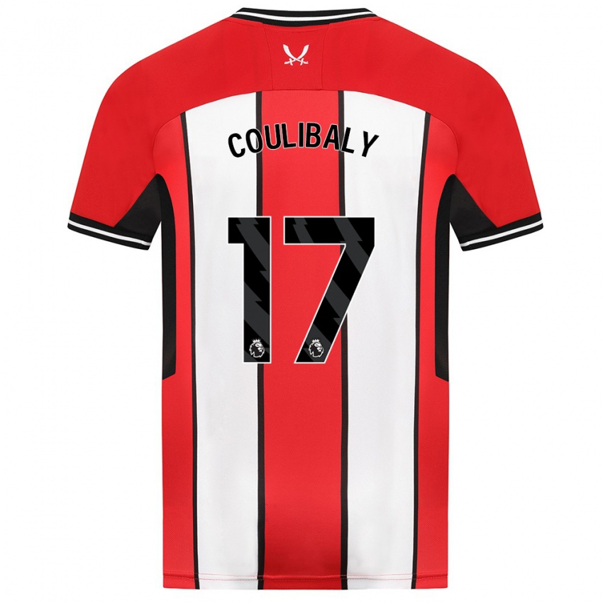 Kinderen Ismaila Coulibaly #17 Rood Thuisshirt Thuistenue 2023/24 T-Shirt