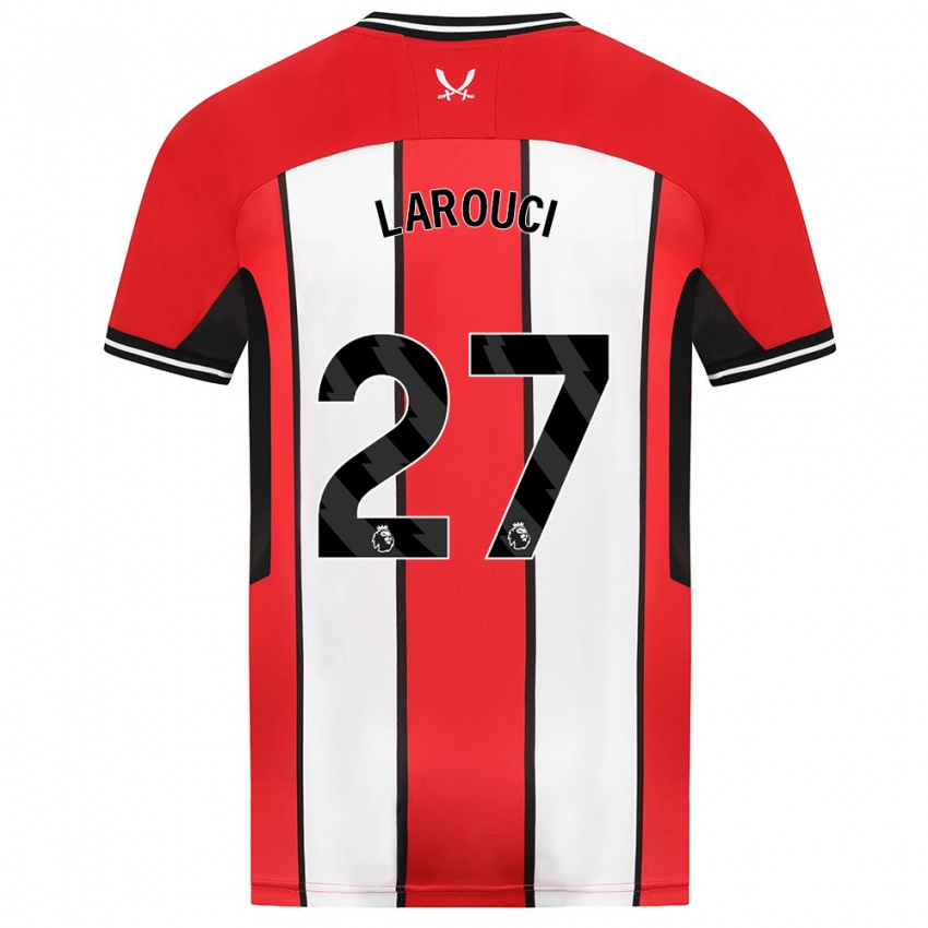 Kinderen Yasser Larouci #27 Rood Thuisshirt Thuistenue 2023/24 T-Shirt