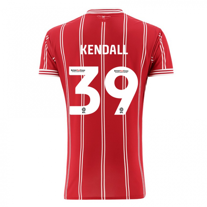 Kinderen Maya Kendall #39 Rood Thuisshirt Thuistenue 2023/24 T-Shirt