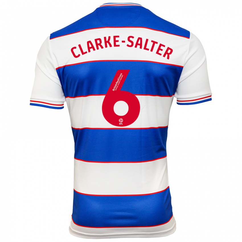 Kinderen Jake Clarke-Salter #6 Wit Blauw Thuisshirt Thuistenue 2023/24 T-Shirt