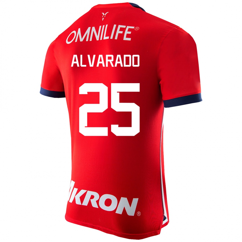 Kinderen Roberto Alvarado #25 Rood Thuisshirt Thuistenue 2023/24 T-Shirt