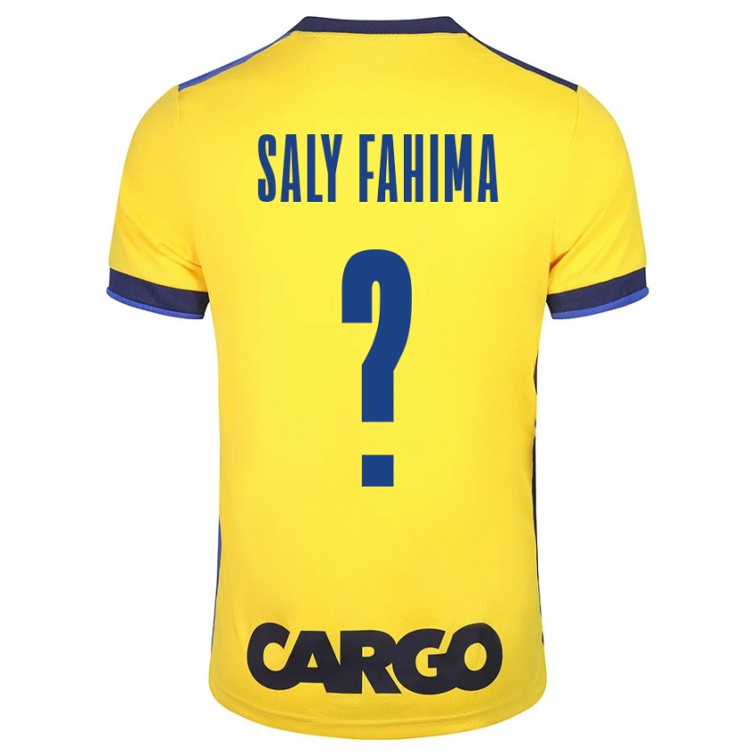 Kinderen Israel Saly Fahima #0 Geel Thuisshirt Thuistenue 2023/24 T-Shirt