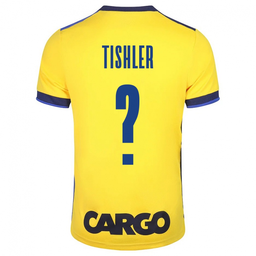 Kinderen Daniel Tishler #0 Geel Thuisshirt Thuistenue 2023/24 T-Shirt