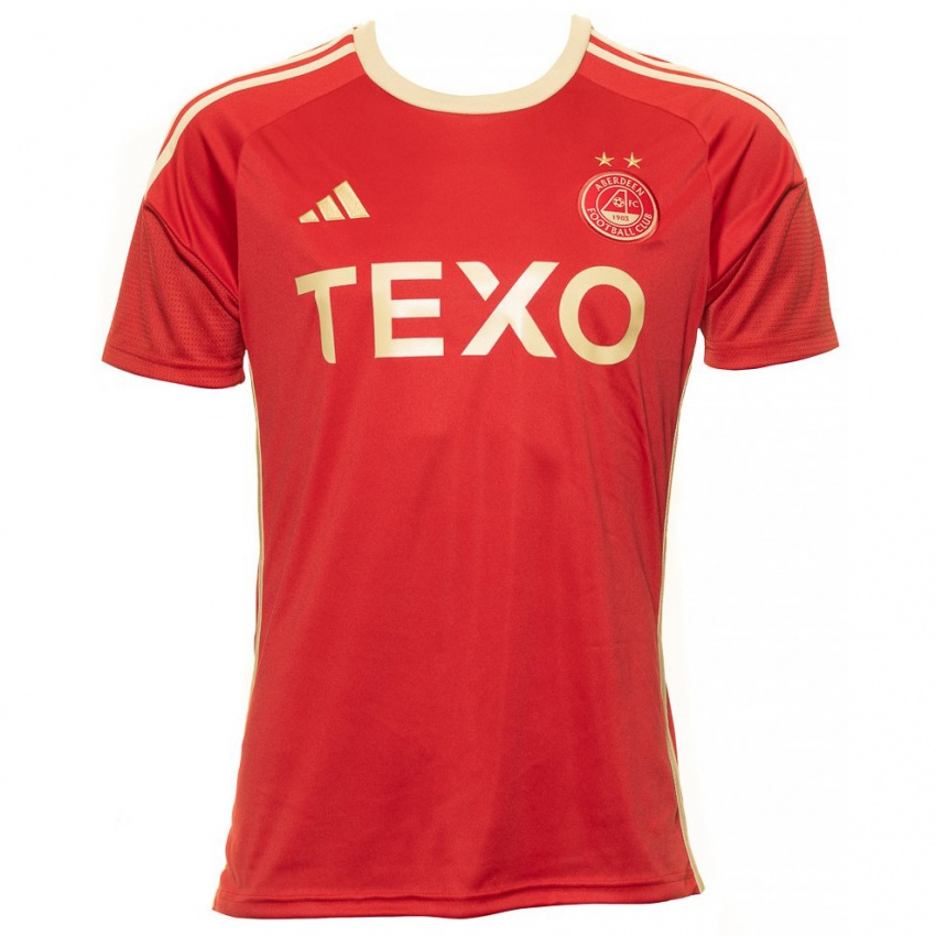 Kinderen Aaliyah-Jay Meach #1 Rood Thuisshirt Thuistenue 2023/24 T-Shirt