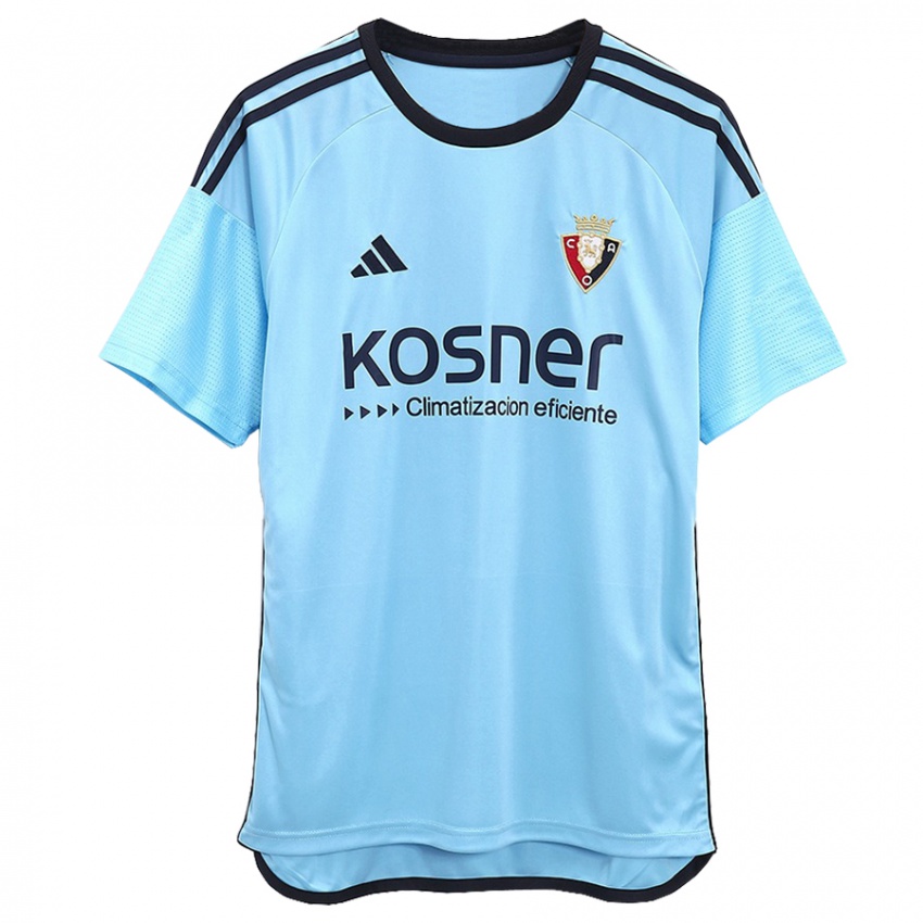 Kinderen Mauro Echegoyen #18 Blauw Uitshirt Uittenue 2023/24 T-Shirt