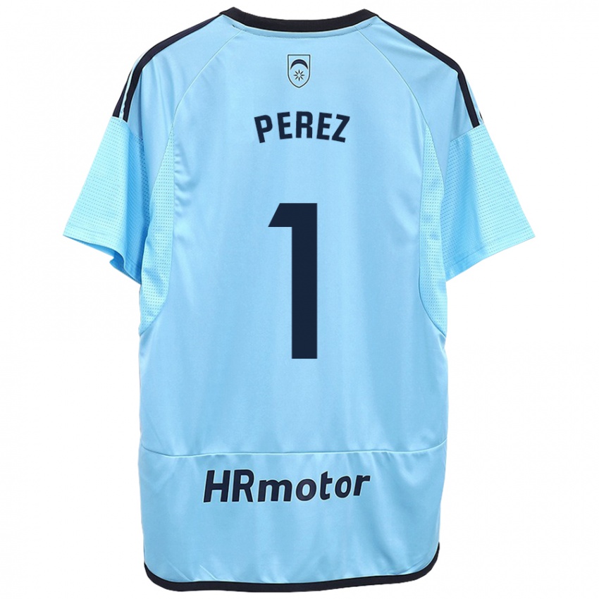 Kinderen Silvia Pérez Fernández De Romarategui #1 Blauw Uitshirt Uittenue 2023/24 T-Shirt