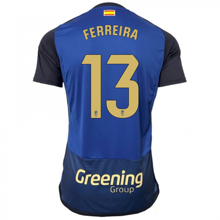 Kinderen André Ferreira #13 Marine Uitshirt Uittenue 2023/24 T-Shirt