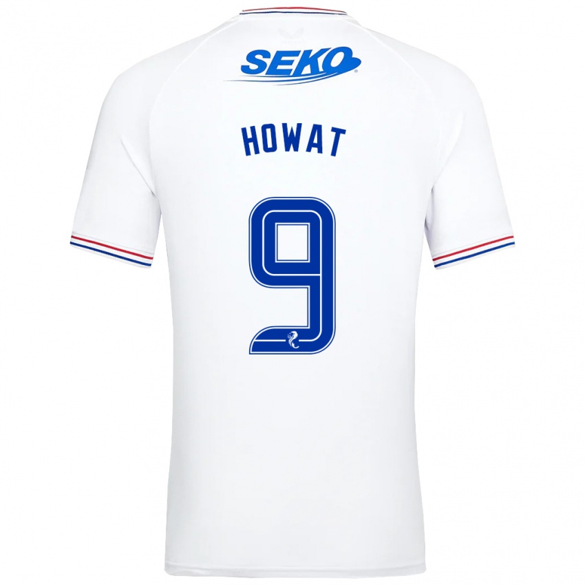 Kinderen Kirsty Howat #9 Wit Uitshirt Uittenue 2023/24 T-Shirt