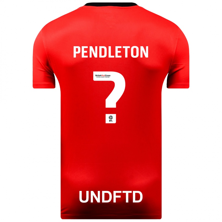 Kinderen Byron Pendleton #0 Rood Uitshirt Uittenue 2023/24 T-Shirt