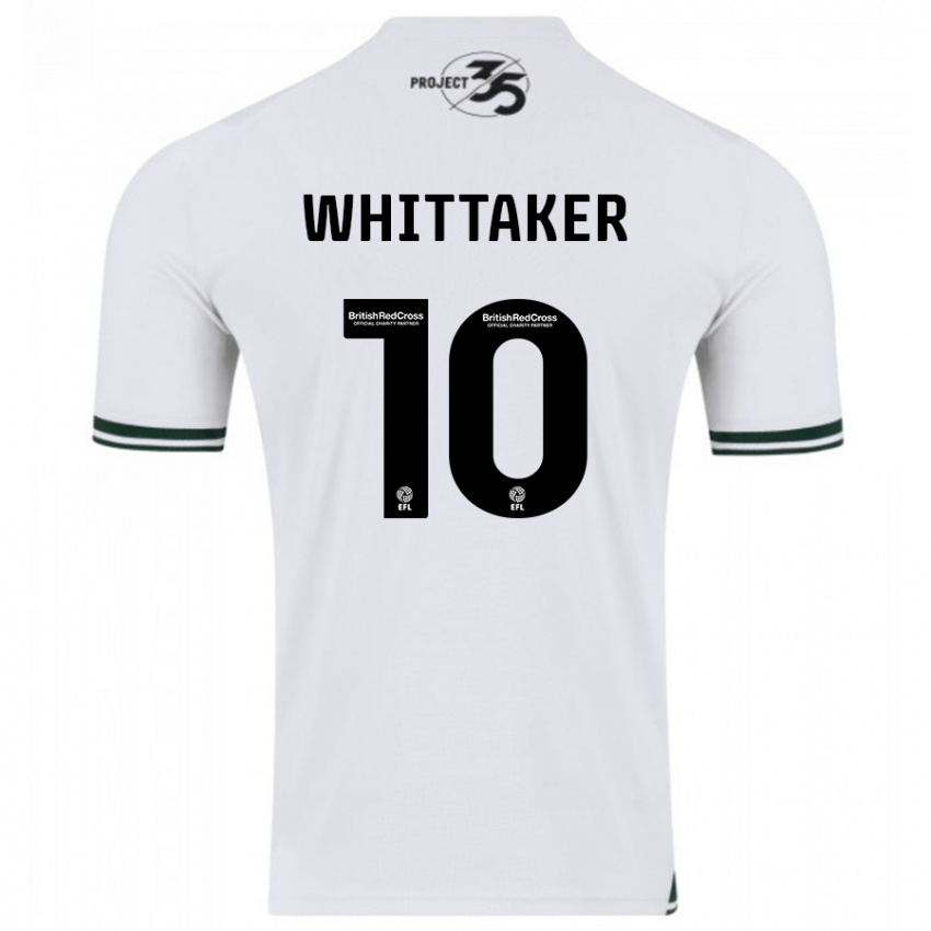 Kinderen Morgan Whittaker #10 Wit Uitshirt Uittenue 2023/24 T-Shirt