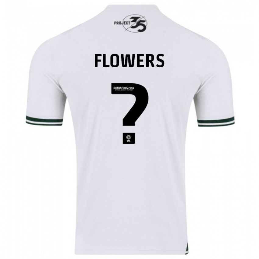 Kinderen Lewis Flowers #0 Wit Uitshirt Uittenue 2023/24 T-Shirt