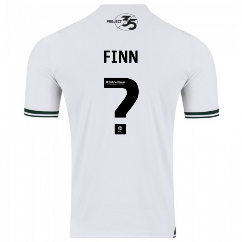 Kinderen Tegan Finn #0 Wit Uitshirt Uittenue 2023/24 T-Shirt