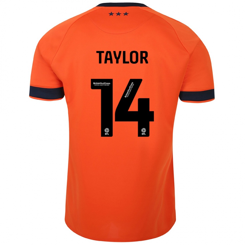 Kinderen Jack Taylor #14 Oranje Uitshirt Uittenue 2023/24 T-Shirt