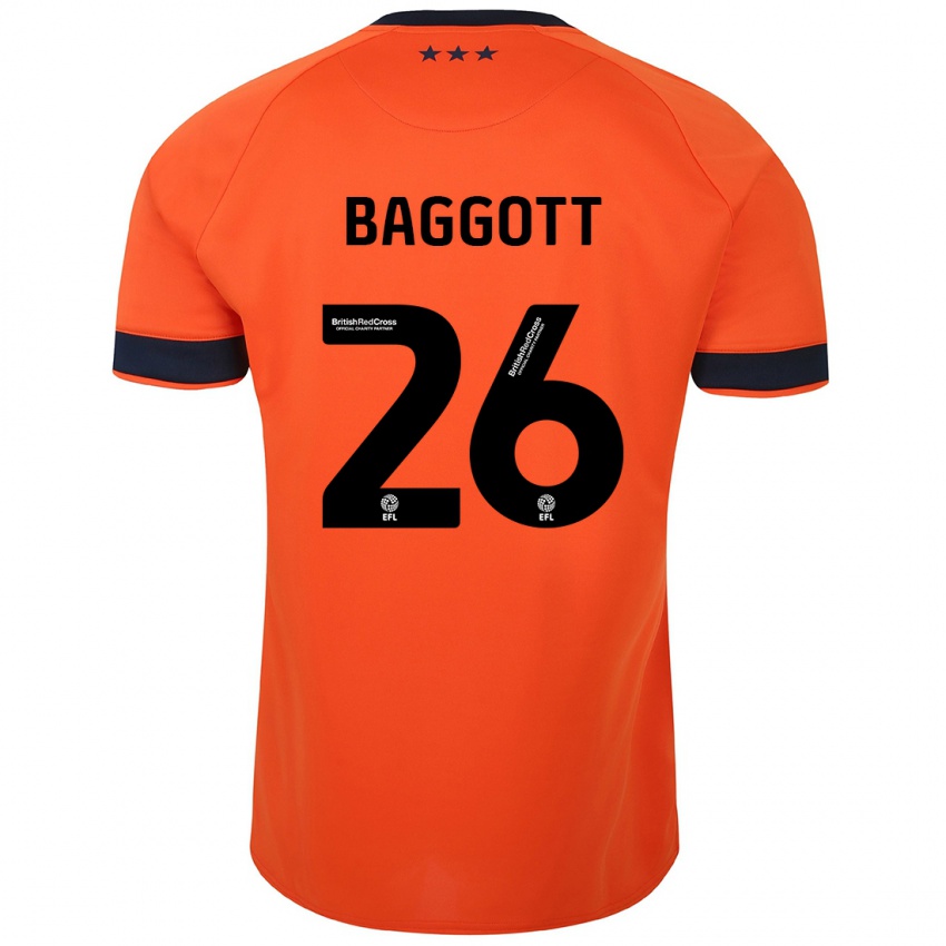 Kinderen Elkan Baggott #26 Oranje Uitshirt Uittenue 2023/24 T-Shirt