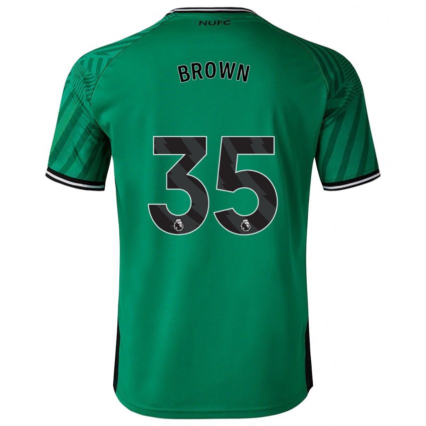 Kinderen Will Brown #35 Groente Uitshirt Uittenue 2023/24 T-Shirt