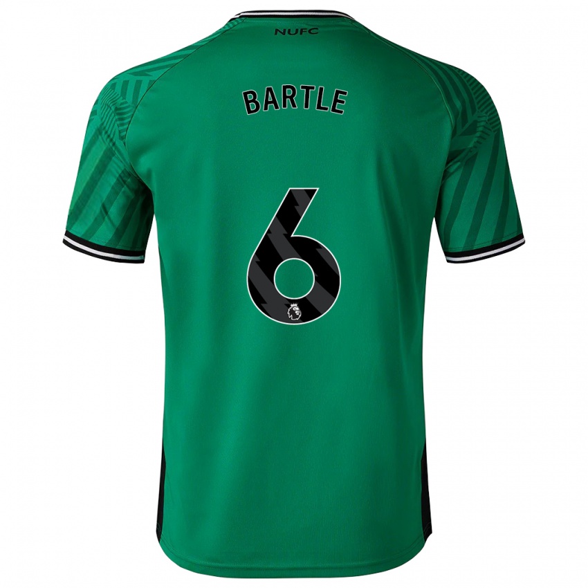 Kinderen Jodie Bartle #6 Groente Uitshirt Uittenue 2023/24 T-Shirt