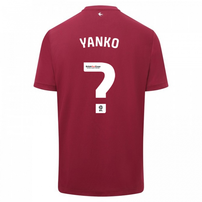 Kinderen Nativ Yanko #0 Rood Uitshirt Uittenue 2023/24 T-Shirt