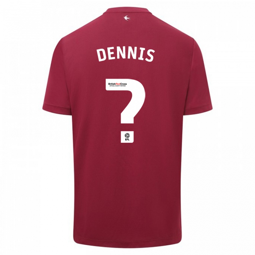 Kinderen Jake Dennis #0 Rood Uitshirt Uittenue 2023/24 T-Shirt