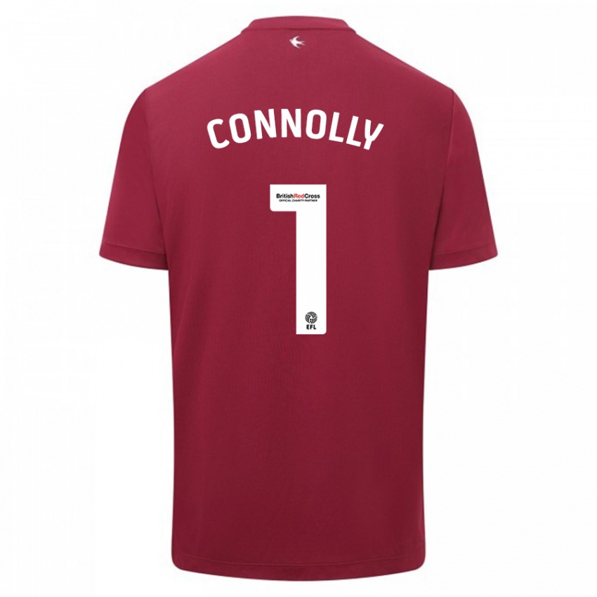 Kinderen Daisy Connolly #1 Rood Uitshirt Uittenue 2023/24 T-Shirt