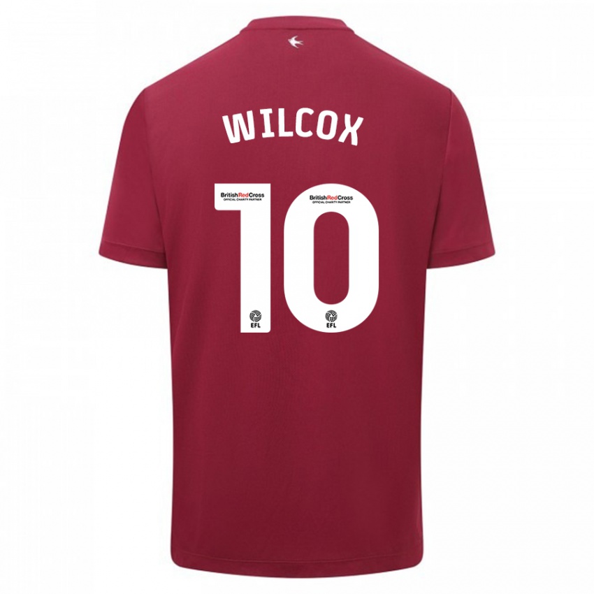 Kinderen Danielle Wilcox #10 Rood Uitshirt Uittenue 2023/24 T-Shirt