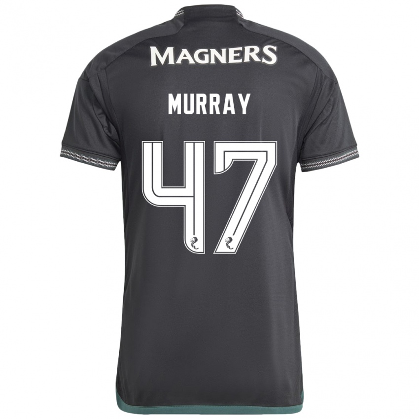 Kinderen Dane Murray #47 Zwart Uitshirt Uittenue 2023/24 T-Shirt
