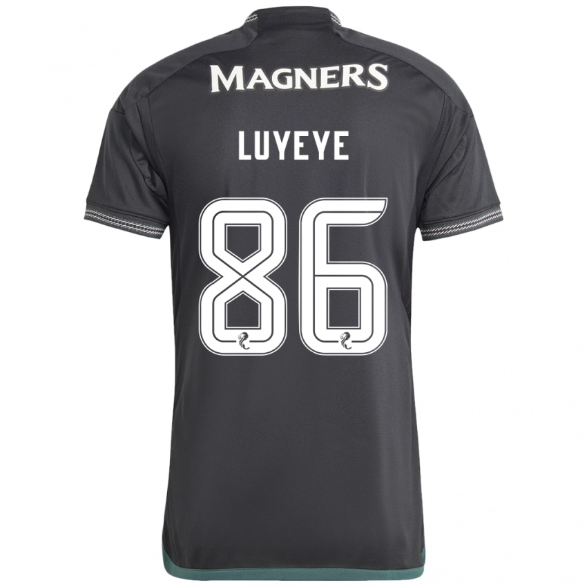 Kinderen Benny-Jackson Luyeye #86 Zwart Uitshirt Uittenue 2023/24 T-Shirt