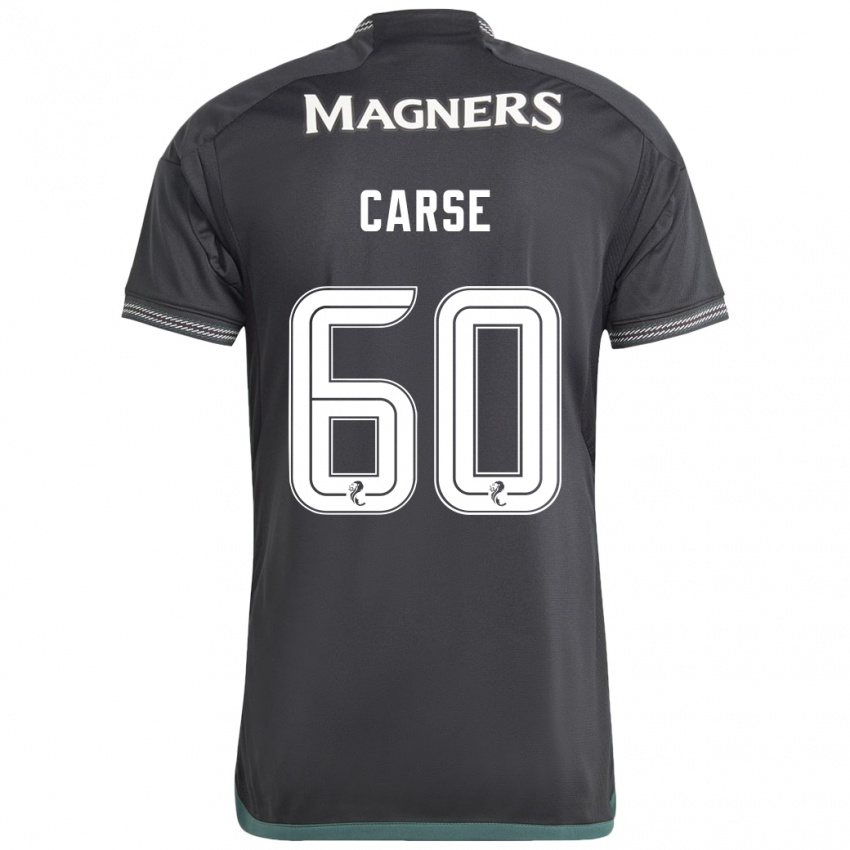 Kinderen Mackenzie Carse #60 Zwart Uitshirt Uittenue 2023/24 T-Shirt