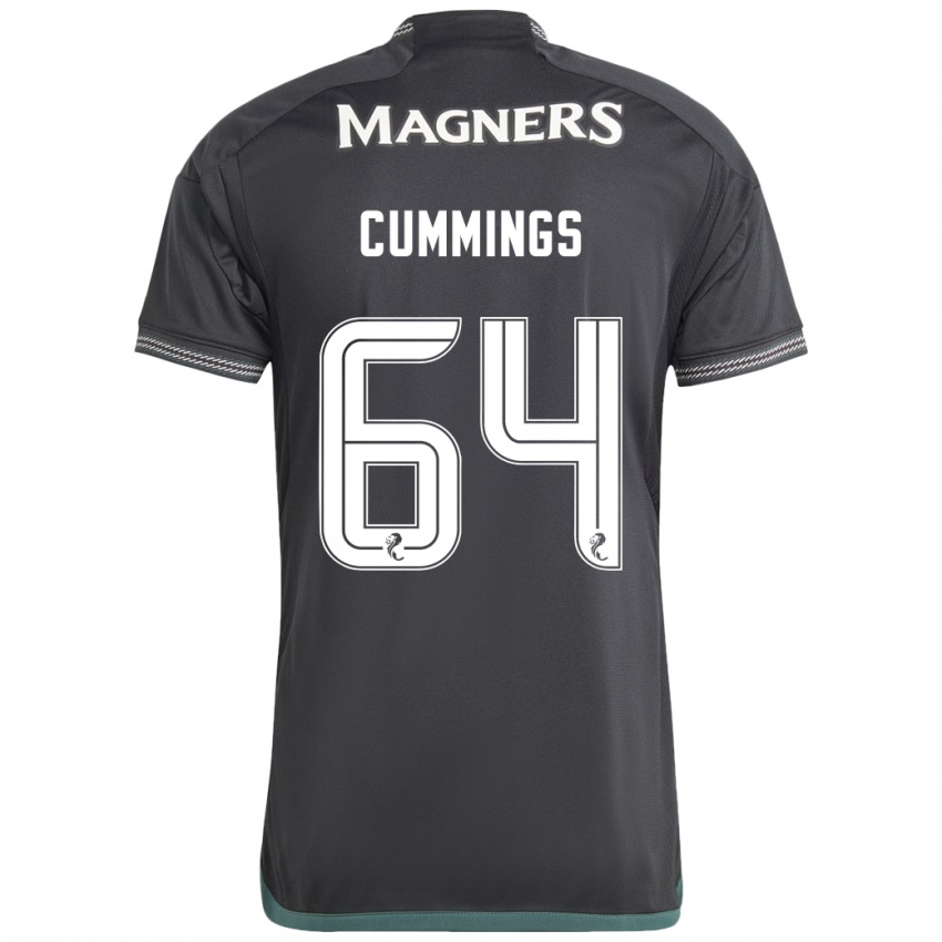 Kinderen Daniel Cummings #64 Zwart Uitshirt Uittenue 2023/24 T-Shirt